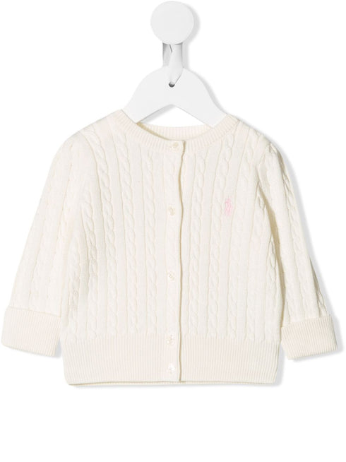 POLO RALPH LAUREN MINI CABLE CARDIGAN