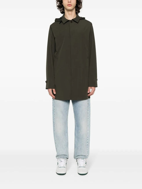 ASPESI HOODED RAINCOAT