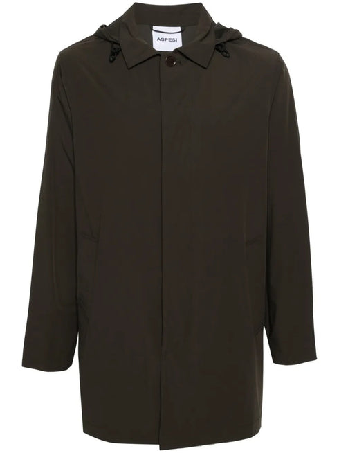 ASPESI HOODED RAINCOAT