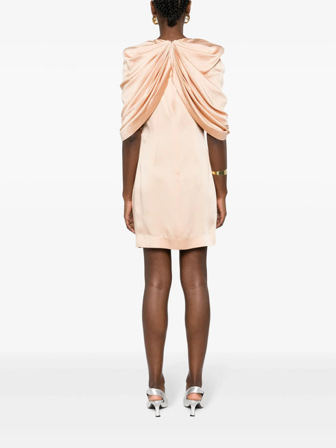 STELLA MC CARTNEY DRAPED MINI DRESS