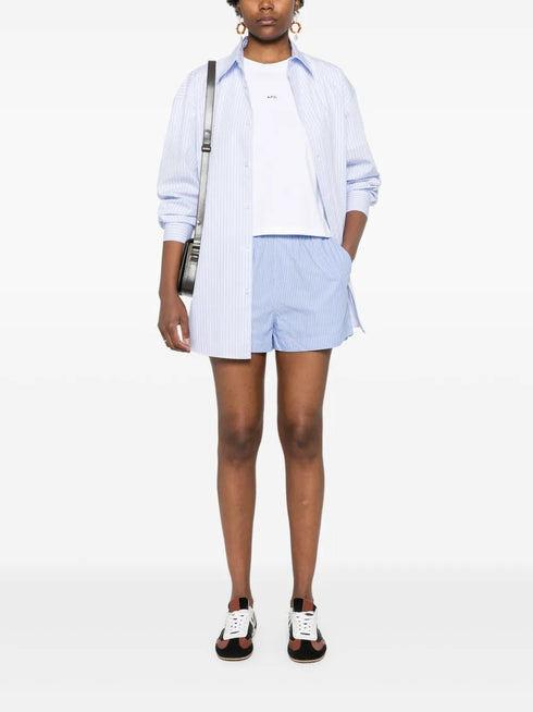 A.P.C. T-SHIRT MICRO LOGO