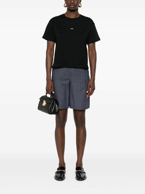 A.P.C. T-SHIRT MICRO LOGO