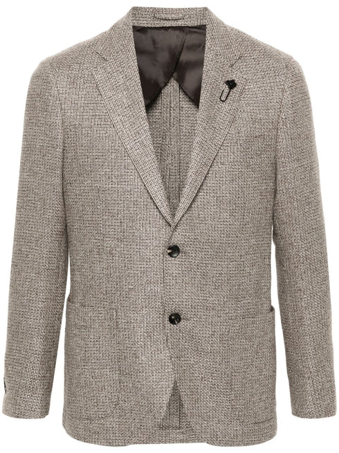 LARDINI INTERWOVEN BLAZER