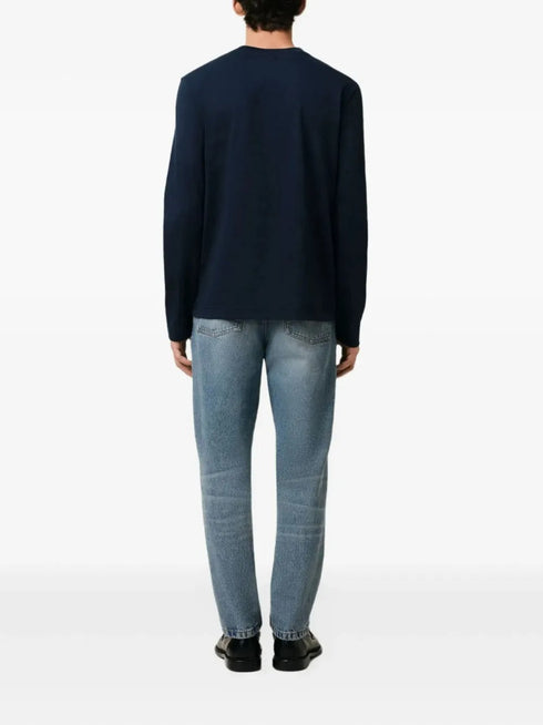 AMI PARIS RED ADC L/S T-SHIRT