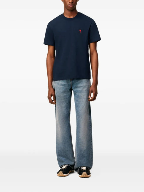 AMI PARIS RED ADC T-SHIRT