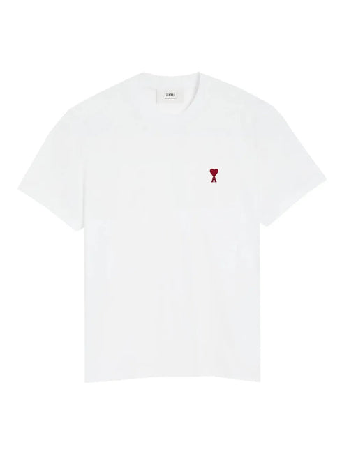 AMI PARIS RED ADC T-SHIRT