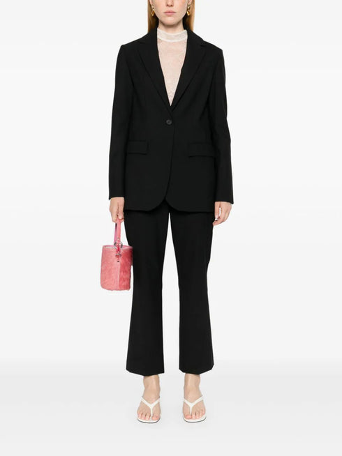 SEMICOUTURE CROPPED TROUSERS