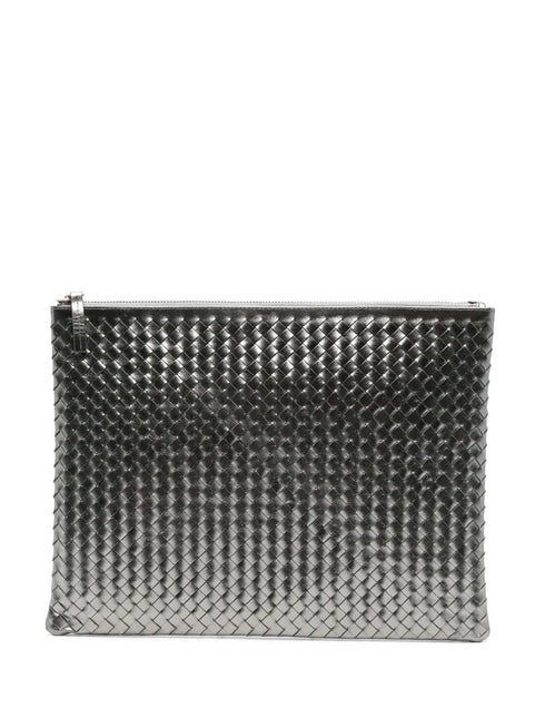 DRAGON DIFFUSION WOVEN CLUTCH BAG