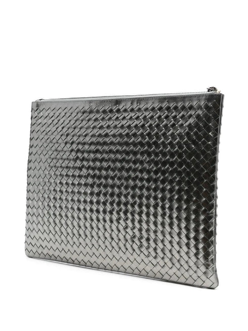 DRAGON DIFFUSION WOVEN CLUTCH BAG