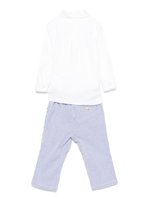 POLO RALPH LAUREN TROUSERS AND SHIRT SET