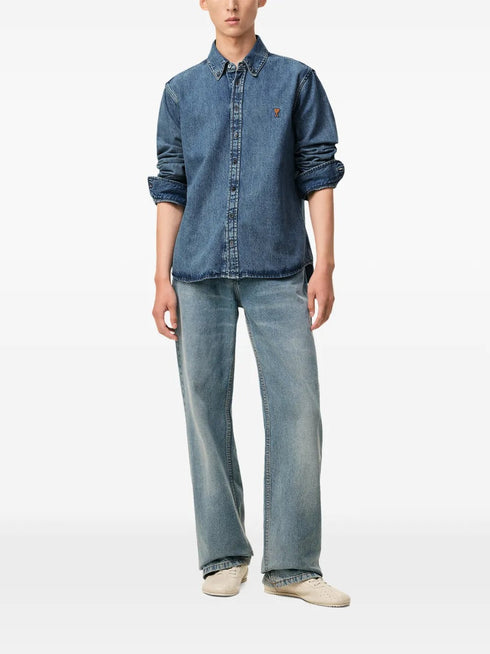 AMI PARIS ADC DENIM SHIRT