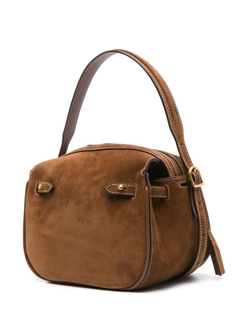 POLO RALPH LAUREN SUEDE MINI SATCHEL