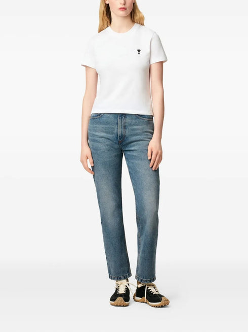 AMI PARIS ADC CROPPED T-SHIRT