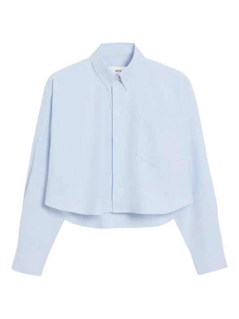 AMI PARIS ADC CROPPED SHIRT
