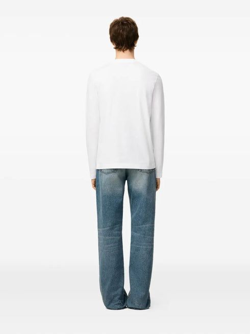 AMI PARIS RED ADC L/S T-SHIRT