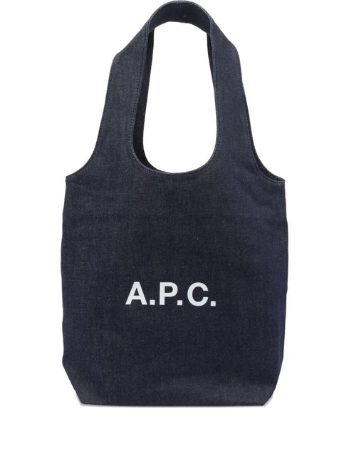 A.P.C. DENIM TOTE NINON SMALL