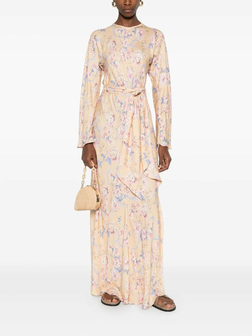 FORTE FORTE FLORAL PRINTED DRESS