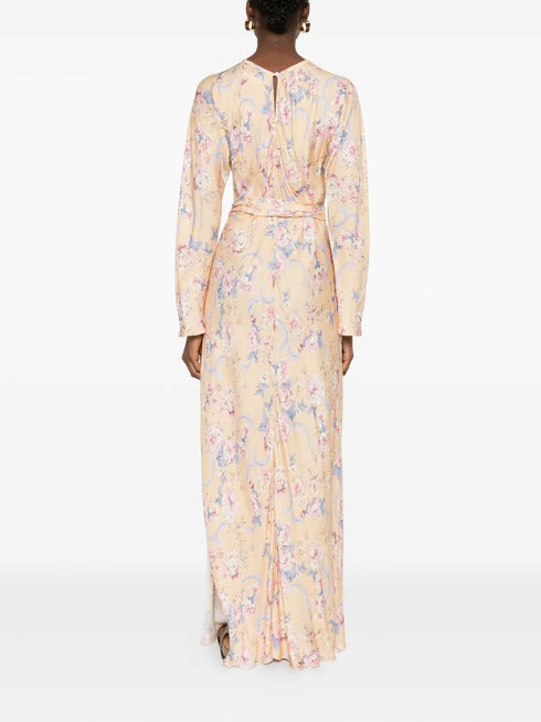 FORTE FORTE FLORAL PRINTED DRESS