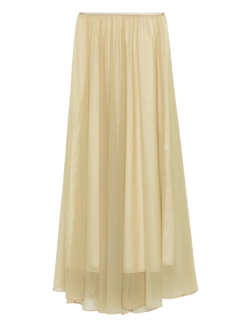 FORTE FORTE LONG SHIFFON SKIRT