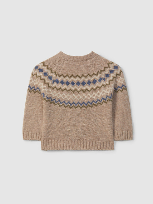 LARANJINHA JACQUARD JUMPER