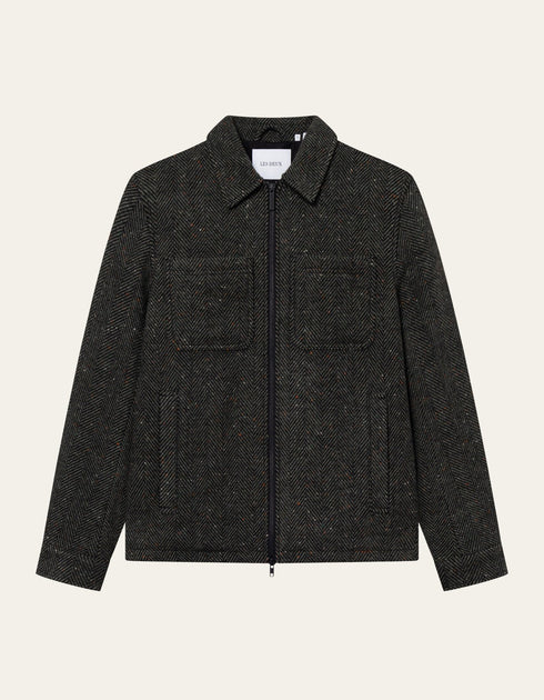 LES DEUX MARSEILLE HERRINGBONE JACKET