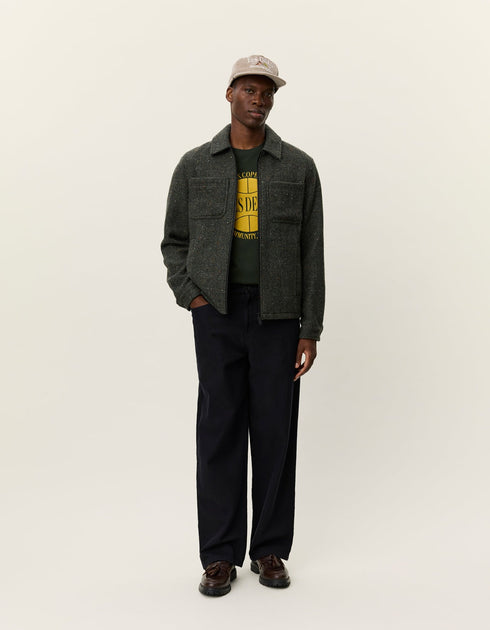 LES DEUX MARSEILLE HERRINGBONE JACKET