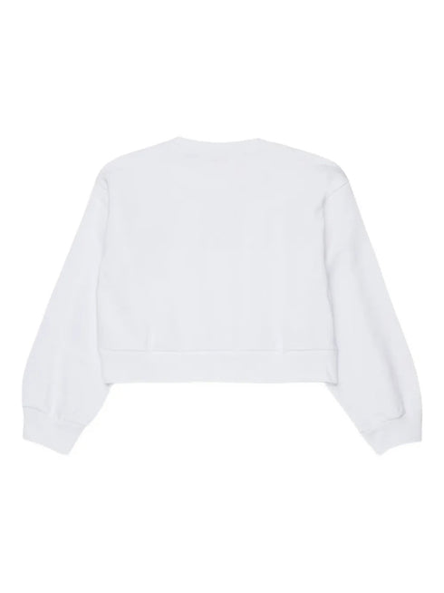 MARNI LOGO CROPPED SWEAT