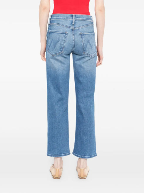 MOTHER THE MID RISE RAMBLER ZIP ANKLE