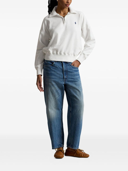 POLO RALPH LAUREN HALF ZIP SWEAT