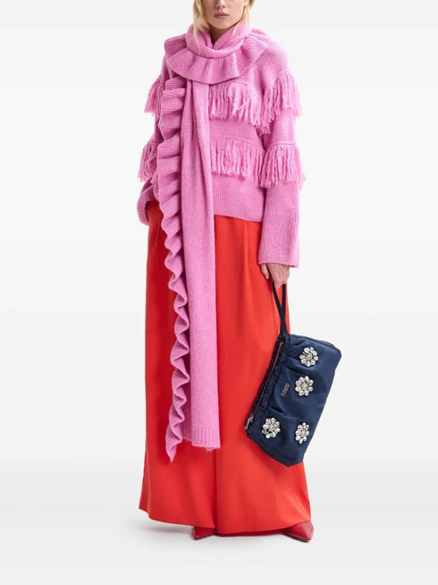 ESSENTIEL ANTWERP JAMBOREE RUFFLED SCARF