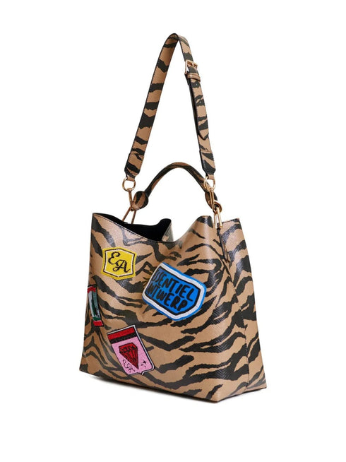 ESSENTIEL ANTWERP JOLIATH SHOPPER WITH BADGES