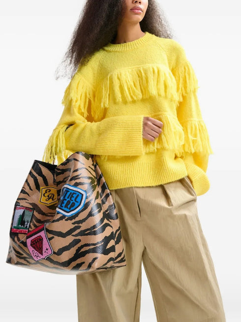 ESSENTIEL ANTWERP JOLIATH SHOPPER WITH BADGES