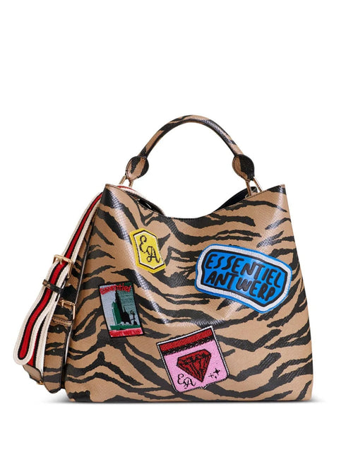 ESSENTIEL ANTWERP JOLIATH SHOPPER WITH BADGES