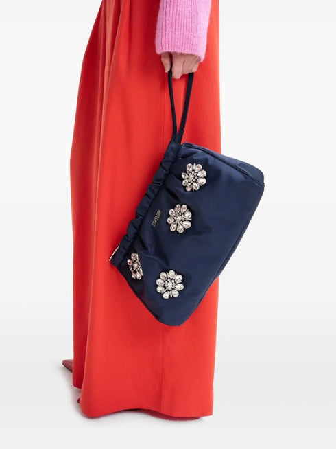 ESSENTIEL ANTWERP JIMONE EMBROIDERED POUCH