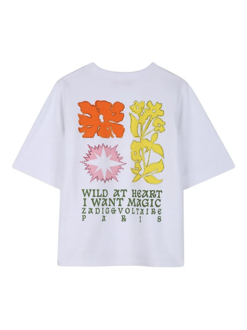 ZADIG & VOLTAIRE GRAPHIC T-SHIRT