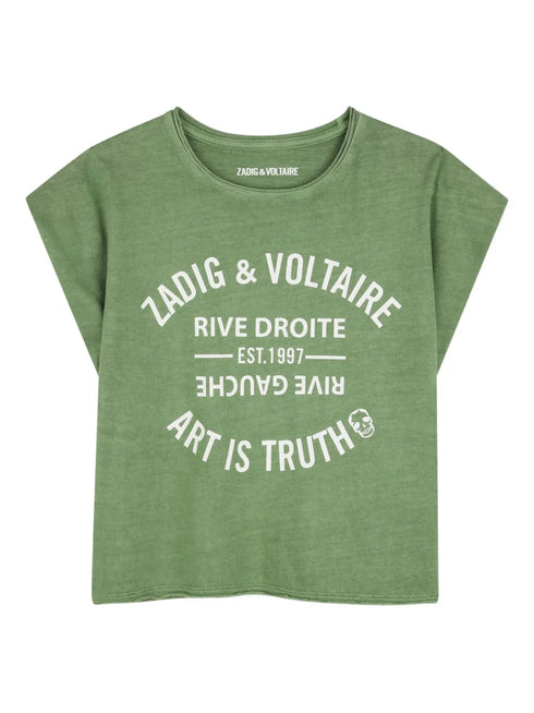 ZADIG & VOLTAIRE LOGO T-SHIRT