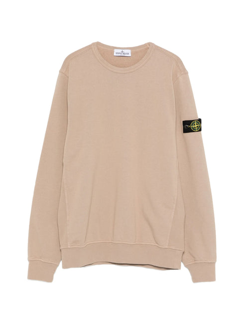 STONE ISLAND LOGO PATCH SWEAT