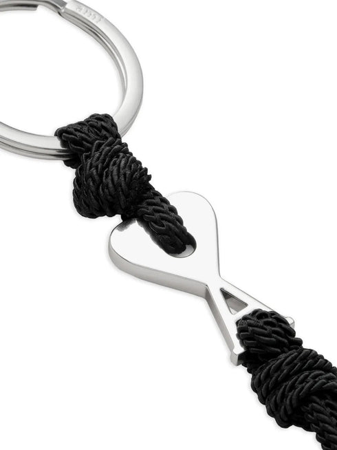 AMI PARIS ADC CHARM KEYRING