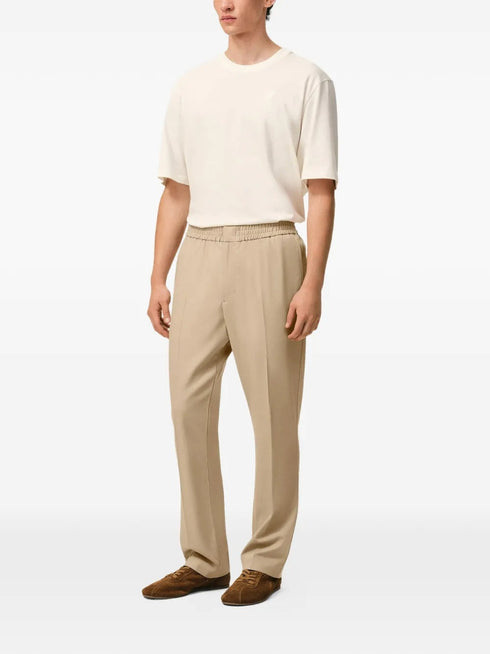 AMI PARIS ELASTICATED WAIST TROUSERS