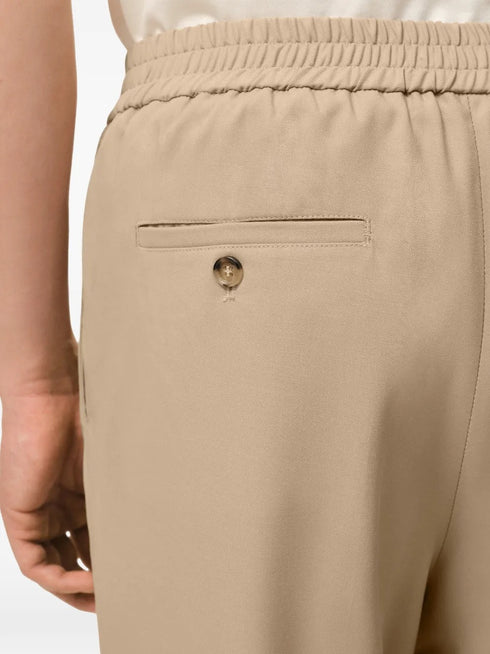 AMI PARIS ELASTICATED WAIST TROUSERS
