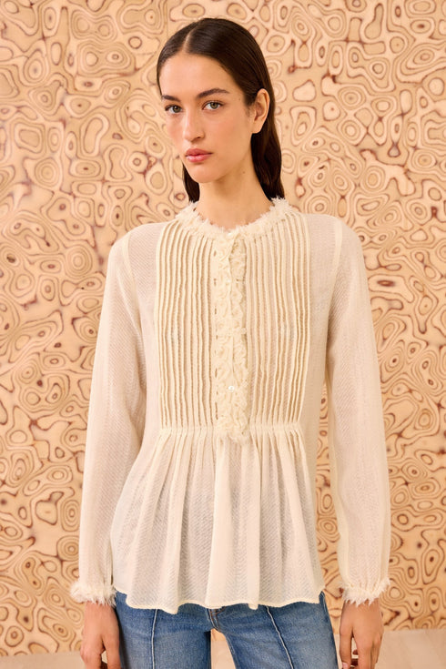 ULLA JOHNSON ADRIEL BLOUSE