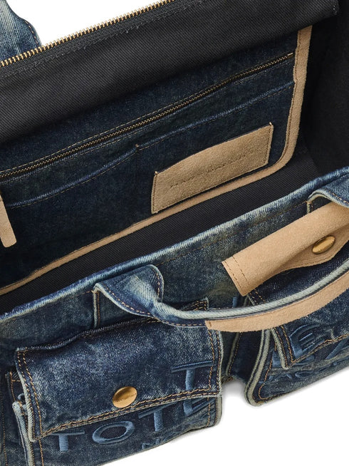 MARC JACOBS THE DENIM MEDIUM CARGO TOTE