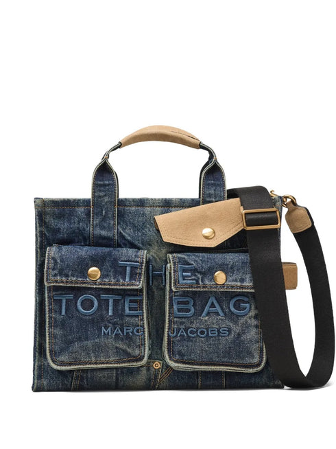 MARC JACOBS THE DENIM MEDIUM CARGO TOTE