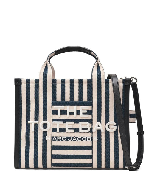 MARC JACOBS THE STRIPE MEDIUM TOTE