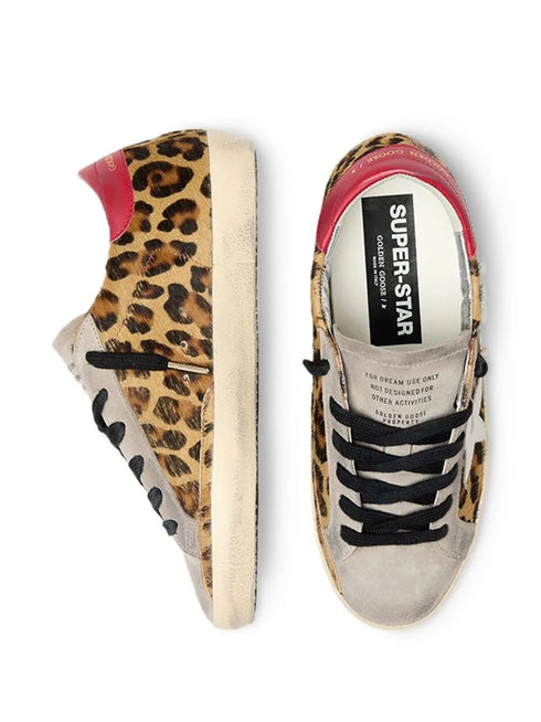 GOLDEN GOOSE SUPER STAR LEOPARD