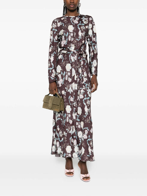 FORTE FORTE FLORAL PRINTED DRESS