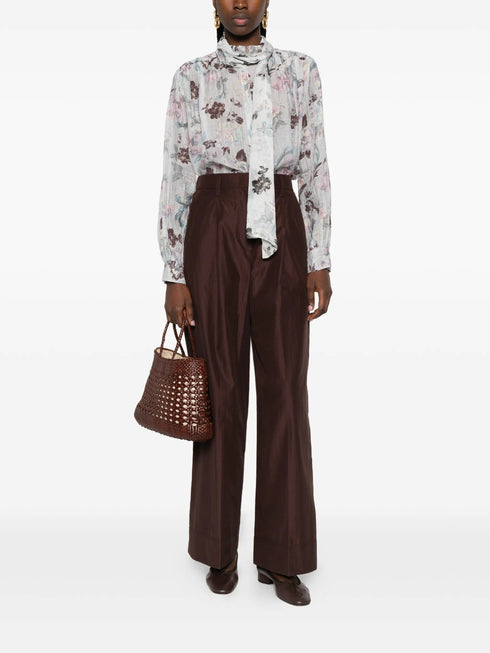 FORTE FORTE TAFFETA TROUSERS