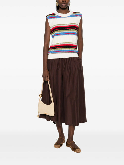 FORTE FORTE TAFFETTA SKIRT