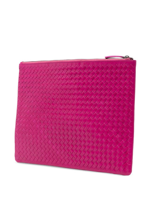 DRAGON DIFFUSION WOVEN CLUTCH BAG