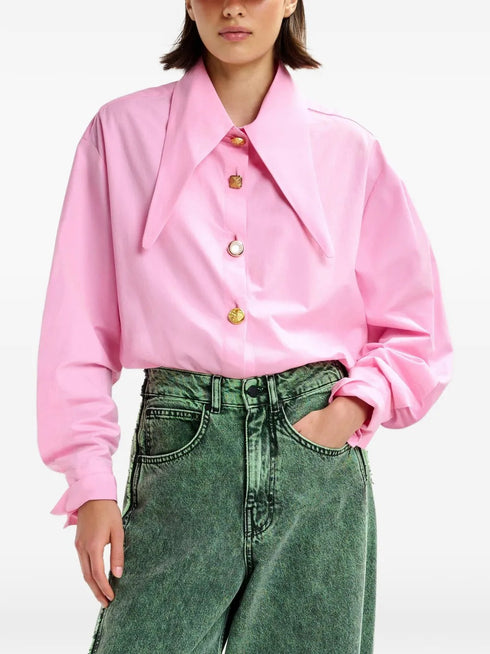 ESSENTIEL ANTWERP JOMATO POINTY COLLAR SHIRT